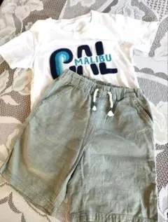 120サイズ　　半袖Tシャツ　ハーフパンツ