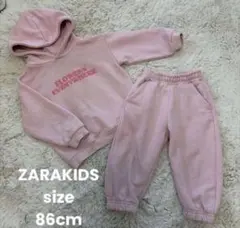 ZARA KIDS セットアップ ピンク 86cm