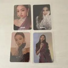 BLACKPINK JENNIE トレカ 4枚セット