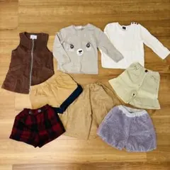 ベビー服セット 秋冬物　まとめ売り　セーター　トレーナー　ハーツパンツ