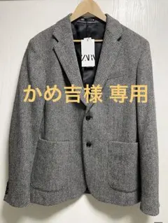 ヘリンボーン テーラードジャケット