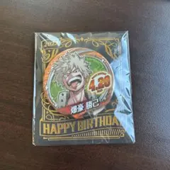 爆豪勝己 バースデー缶バッジ 2022