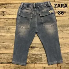 ZARA baby テーパードデニム ストレッチ 12-18 86