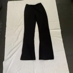 ‼️美品‼️スラックス　黒　ゆったりめストレッチ　M ゴム