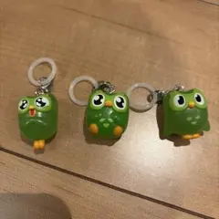 Duolingo めじるしアクセサリー 3個セット
