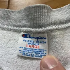 K*)様 80年代！プリントタグ リバースウィーブ champion トリコタグ