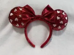 ディズニー　ディズニーカチューシャ　ディズニースパンコールカチューシャ　ハート