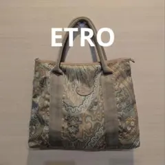 【希少】ETRO エトロ ペイズリー トート バッグ
