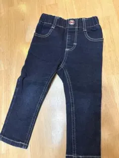 EDWIN ダークブルーデニムパンツ　90