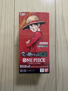 ONE PIECE カードゲーム 受け継がれる意志 テープカット 1BOX - メルカリ