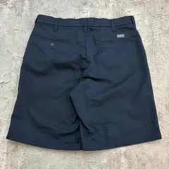 UniFirst　ワークショーツ　W35　ネイビー　古着　ショートパンツのサムネイル