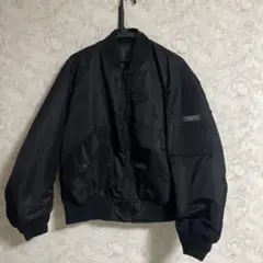 GU リバーシブルブルゾン　Mサイズ　ブラック