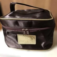 SNOOPY ブラウン ナイロンポーチ