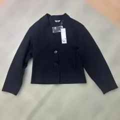 UNIQLO U ブラック スウェット　Vネックカーディガン　M