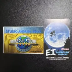 ET USJ 森の香り カード　E.T. ユニバーサルスタジオジャパン