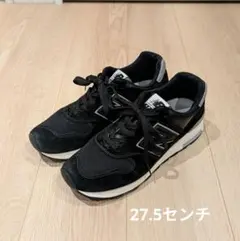 New Balance 1400 ブラックスニーカー　27.5