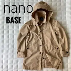 nano BASE とっても軽いコート 秋・春のオシャレに♪フード取り外し可能