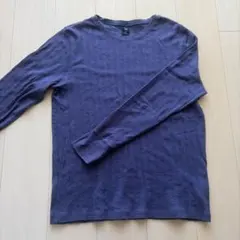 ギャップ GAP XL パープル 長袖カットソー