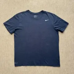 コ*キ様 ナイキ DRI-FIT ワンポイントメンズ半袖Tシャツ　グレー　XLサ