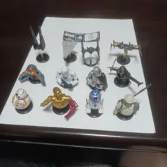 フルタチヨコエッグスターウォーズ2、12種(7なし)ミニブック付き(5なし)