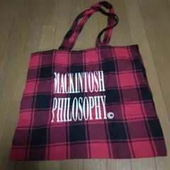 雑誌Lee付録MACKINTOSH PHILOSOPHY チェック トートバッグ