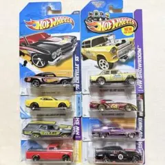 ホットウィール ベーシック　アメ車　ランダム８台セット