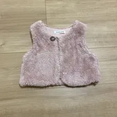 birthday party ベビーベスト ピンク