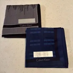 Calvin Klein ハンカチ 2枚セット