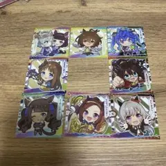 劇場版 ウマ娘 入場特典 色紙 全8種コンプリート コンプ 新時代の扉