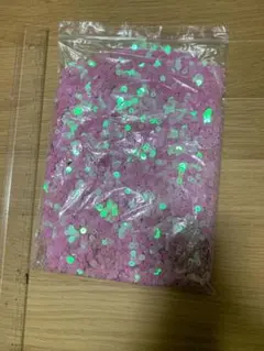 スパンコールビーズ　ピンク