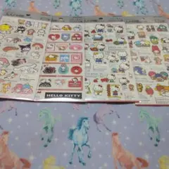 サンリオ 大人の図鑑シール 4枚セット　 正規品　新品　キティ