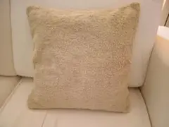 【無印良品】ベージュ クッションカバー