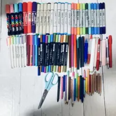 画材まとめ売り　コピック　マイルドライナー　マーカー　色鉛筆　等