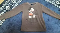 ディズニー ミッキートレーナー 長袖トレーナー 裏起毛 140cm トレーナー