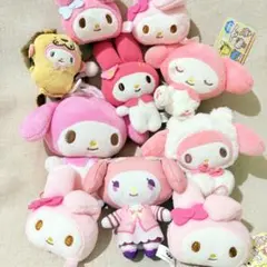 マイメロディ　ぬいぐるみ　キーホルダー　ストラップ　まとめ売り　訳あり　コラボ