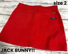 ジャックバニー　サイズ2　L　ストレッチスカート　ゴルフ　JACKBUNNY!!