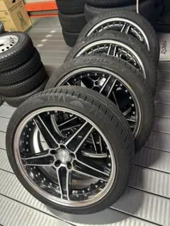 美品✳︎アルファード クラウン等20インチ　WORK タイヤホイールセット