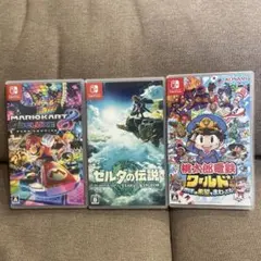 【ケースのみ】Nintendo Switchのソフト3個