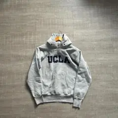 XL Champion UCLA 赤タグ パーカー グレー
