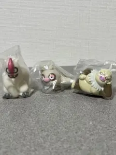 ポケモンキッズ　指人形　ナマケロ　ヤルキモノ　ケッキング　新品　セット　ポケモン