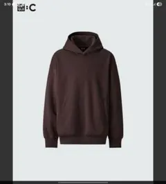 UNIQLO:C 2024AW スウェットオーバーサイズプルパーカー