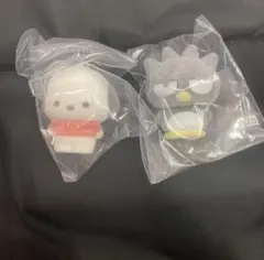 サンリオ　ふわふわ　フロッキードール2 バツ丸　ポチャッコ　2個セット