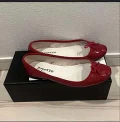 repetto レペット バレエシューズ レッド - メルカリ