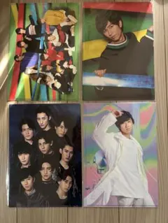 Snow Man クリアファイル4枚セット