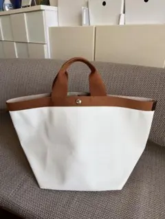 5277◯ Herve Chapelier コーテッドキャンバス トートバッグ - メルカリ