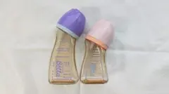 ​【使用2回・極美品】ドクターベッタ 哺乳瓶2本セット（160ml&240ml）