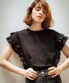 アーバンリサーチ Sonny Label フリルフレンチスリーブプルオーバーのサムネイル