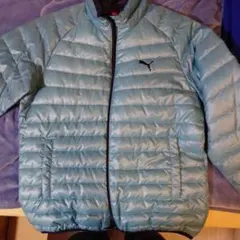 Puma 水色 ダウンジャケット