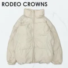 RODEO CROWNS ロデオクラウンズ 中綿ブルゾン ジャケット アイボリーのサムネイル