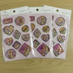 セリア　ラプンツェル　ウォーターシール　3点セット　ディズニー